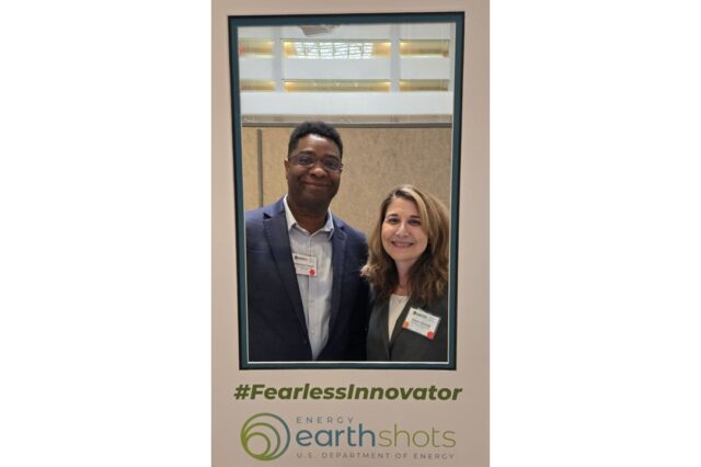 Dr. Valentino Cooper and Dr. Susan Sinnott attended the 2024 Science Summit for Energy Earthshot Innovation featured image