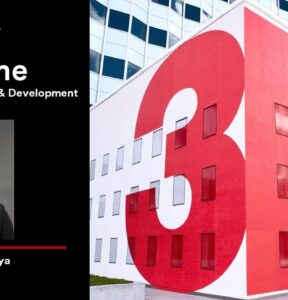 Picture of Debjyoti and 3M Logo.