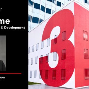 Picture of Debjyoti and 3M Logo.