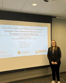 Lauren Shepard, Graduate Student at Penn State University, Successfully Defended Her Thesis featured image