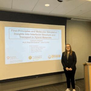 Lauren Shepard, Graduate Student at Penn State University, Successfully Defended Her Thesis featured image